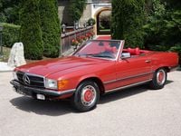 Gebraucht Mercedes SL450 218 PS (160 kW) 1976 Rotmetallic Cabrio