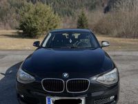 Gebraucht BMW 116 116 PS (85 kW) 2015 Schwarz Kleinwagen