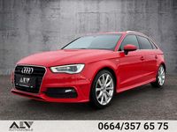 Gebraucht Audi A3 S-Line 184 PS (135 kW) 2015 Rot Kleinwagen