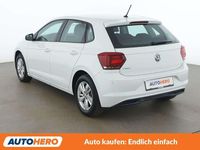 Gebraucht VW Polo Comfortline 95 PS (69 kW) 2019 Weiß Kleinwagen