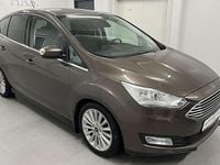 Gebraucht Ford C-MAX Titanium 125 PS (91 kW) 2017 Braun Van / Kleinbus
