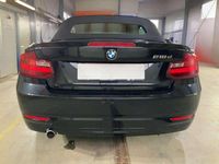 Gebraucht BMW 218 Sport Line 150 PS (110 kW) 2016 Schwarz Cabrio
