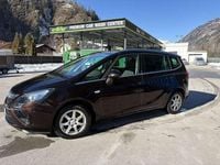Gebraucht Opel Zafira Tourer Edition 110 PS (80 kW) 2012 Braun Van / Kleinbus