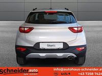 gebraucht Kia Stonic 1,0 TGDI GPF ISG Silber DCT Aut.