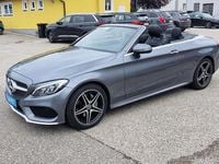 Gebraucht Mercedes C220 AMG line 170 PS (125 kW) 2017 Cabrio