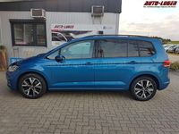 Gebraucht VW Touran Comfortline 150 PS (110 kW) 2022 Caribbean blue metallic caribbean blue metallic Van / Kleinbus