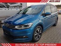 Gebraucht VW Touran Comfortline 150 PS (110 kW) 2022 Caribbean blue metallic caribbean blue metallic Van / Kleinbus