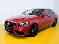 Gebraucht Mercedes C200 AMG line 184 PS (135 kW) 2017 Rot Limousine