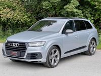 gebraucht Audi SQ7 4.0TDI quattro*VOLL*7SITZER*HUP*ACC*MASSAGE*CARBON