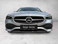 gebraucht Mercedes C220 d 4MATIC MBUX Navi RKam PTS Shz LED Ambi