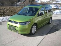 Gebraucht VW Caddy Maxi 122 PS (89 kW) 2022 Grün Van / Kleinbus