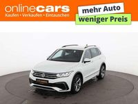 Gebraucht VW Tiguan R-line 150 PS (110 kW) 2021 Weiß SUV