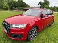 Gebraucht Audi SQ7 Exclusive 435 PS (319 kW) 2018 Rot SUV