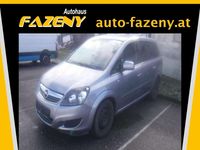 Gebraucht Opel Zafira Style 125 PS (91 kW) 2010 Silber Van / Kleinbus