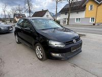 Gebraucht VW Polo Trendline 60 PS (44 kW) 2012 Schwarz Kleinwagen