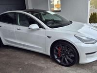 Gebraucht Tesla Model 3 Performance 377 kW (513 PS) 2020 Weiß Limousine
