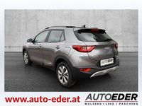 gebraucht Kia Stonic 10 TGDI GPF ISG Silber DCT Aut.