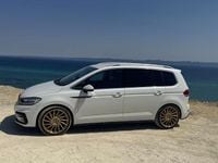 Gebraucht VW Touran Highline 190 PS (139 kW) 2017 Weiß Van / Kleinbus