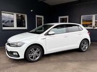 Gebraucht VW Polo R-line 95 PS (69 kW) 2018 Weiß Kleinwagen