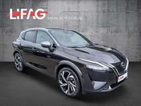 Gebraucht Nissan Qashqai Tekna+ 158 PS (116 kW) 2023 Schwarz black metallic / dark grey  metallic SUV