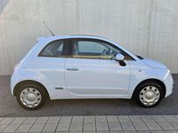 gebraucht Fiat 500 Lounge *Panorama *PDC *Baby Blau