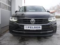 Gebraucht VW Tiguan Life 150 PS (110 kW) 2021 Schwarz  metallic SUV