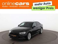 Gebraucht Audi A4 S-Line 150 PS (110 kW) 2023 Schwarz Limousine