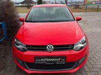 Gebraucht VW Polo Comfortline 75 PS (55 kW) 2009 Rot Kleinwagen