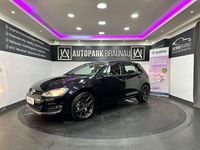 Gebraucht VW Golf VII Highline 105 PS (77 kW) 2013 Schwarz Limousine