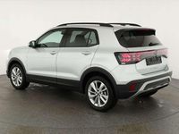 gebraucht VW T-Cross - 1.5 TSI 110 kW Life DSG Life, AHK, IQ.Light, ACC, Side, Kamera, 17-Zoll, Winterpaket