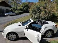 Gebraucht Mercedes SLK200 163 PS (119 kW) 2004 Weiß Cabrio