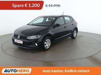 Gebraucht VW Polo 80 PS (58 kW) 2021 Schwarz Kleinwagen