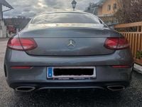 Gebraucht Mercedes C180 AMG line 156 PS (114 kW) 2017 Grau Coupé
