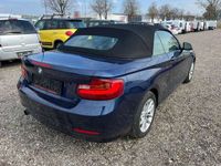 gebraucht BMW 218 CABRIO !! AUTOMATIK !! 2.BESITZ !! TOP ! EINTAUSCH