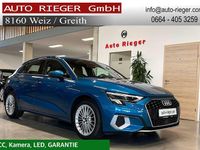 Gebraucht Audi A3 Advanced 150 PS (110 kW) 2022 Blau Kleinwagen