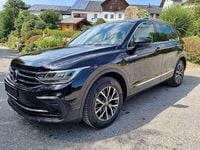 Gebraucht VW Tiguan 122 PS (89 kW) 2021 Schwarz SUV