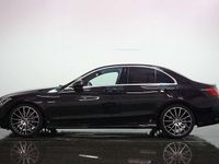 Gebraucht Mercedes C200 AMG line 136 PS (100 kW) 2017 Schwarz Limousine