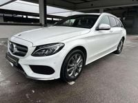 Gebraucht Mercedes C220 AMG line 170 PS (125 kW) 2015 Weiß Kombi