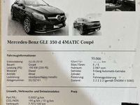 gebraucht Mercedes GLE350 d Coupé 4MATIC Aut.