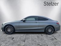 gebraucht Mercedes C220 d 4MATIC Coupé AMG Night AIR Mbeam