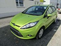 Gebraucht Ford Fiesta Trend 60 PS (44 kW) 2010 Grün Kleinwagen