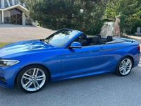 Gebraucht BMW 228 Sport Line 245 PS (180 kW) 2015 Blau Cabrio