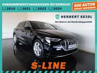 Gebraucht Audi e-tron S-Line 300 kW (408 PS) 2023 Schwarz SUV