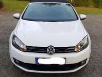 Gebraucht VW Golf 105 PS (77 kW) 2011 Weiß Cabrio