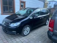 Gebraucht VW Sharan Comfortline 150 PS (110 kW) 2018 Schwarz Van / Kleinbus