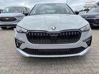 gebraucht Skoda Scala Monte Carlo 1.0 TSI 115PS DSG, STAHL-GRAU, Panoramadach, 17"Alu, Climatronic, MATRIX-LED, Kessy, Verlängerte Heckscheibe, SunSet, Parksensoren vorn/hinten, Rückfahrkamera, Tempomat, Winter-Paket, Sport-M-Lederlenkrad beheizt, Virtual Cockpit,
