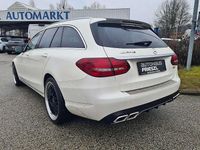 Gebraucht Mercedes C220 AMG line 194 PS (142 kW) 2018 Weiß Kombi