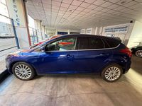 Gebraucht Ford Focus Titanium 116 PS (85 kW) 2014 Blau Kleinwagen
