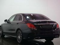 Gebraucht Mercedes C200 AMG line 136 PS (100 kW) 2017 Schwarz Limousine