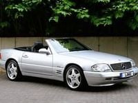Gebraucht Mercedes SL320 Edition 224 PS (164 kW) 2001 Silber Cabrio